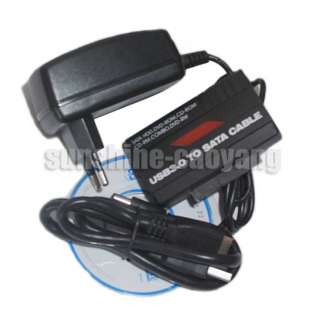 USB 3.0 to SATA 2.5 3.5 HDD DVD Adapter Cable Docking  