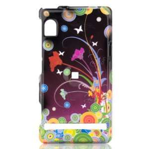   Phone Shell for Motorola Droid (Flower Art) Cell Phones & Accessories