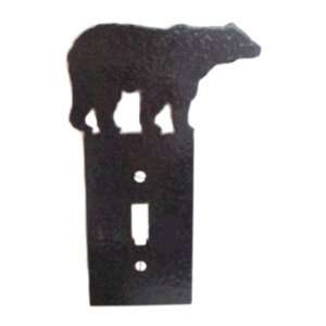  Covers   Metal Art Bear Light Switch Cover   Single