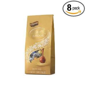Lindt Chocolate Lindor Assorted Chocolates Bag, 13.5 Ounce (Pack of 8 
