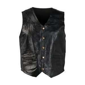   (tm) Italian Stonetrade Design Genuine Leather Vest (2X) Electronics
