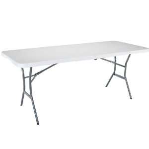  Camping Lifetime 6 Ft. Center Fold Table Patio, Lawn 