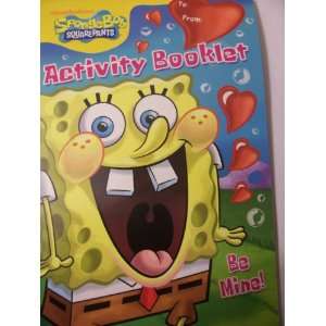  Spongebob Squarepants Activity Booklet ~ Be Mine Toys 