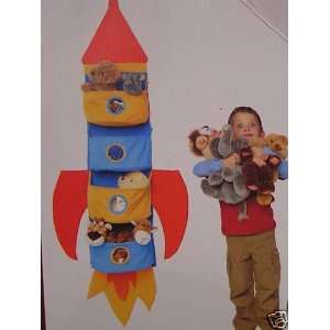    Circo Stuffed Animal Storage   4 Compartments Rocket Toys & Games