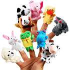   kid toys Mini animal hand Flannel puppet finger puppet baby toys Jcr