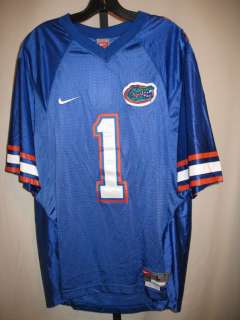 Nike Florida Gators Football Jersey Blue #1 Harvin Mens  