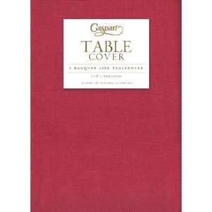  Caspari Paper Linen Tablecloth Berry Color 5 x 8 Health 