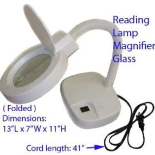 SE Table Magnifier Lamp   5X   Fluorescent Light 