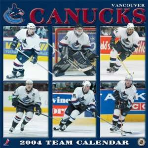  Vancouver Canucks 2005 Wall Calendar