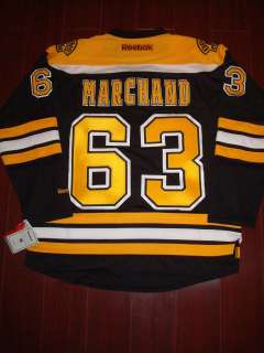 Brad Marchand RBK Premier Boston Bruins Home Jersey  