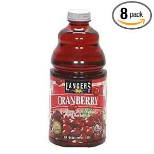 Langers Cranberry Juice, 64 Ounce (Pack of 8)  Grocery 