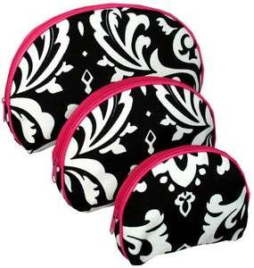 3pc COSMETIC BAG or 11 Zipper Makeup Pouch Thirty One 31 Styles 