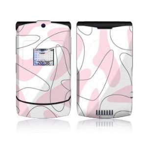 Boomerang Pink Design Protective Skin Decal Sticker for Motorola RAZR 