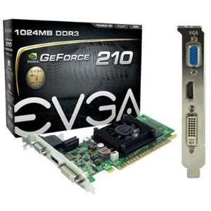  Exclusive GeForce 210 SDDR3 1024MB By EVGA Electronics