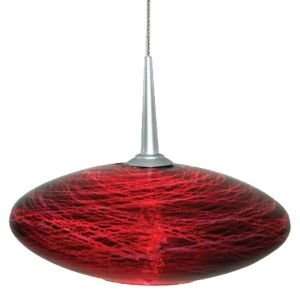 Mystique Pendant by Bruck Lighting Systems  R026070   Diffuser  Red 