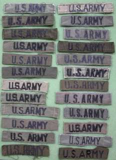 US ARMY TAPES LOT OF 3, THEATER MADE USED  