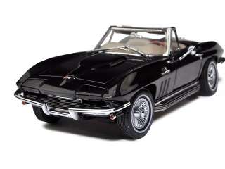   car model of 1963 chevrolet corvette sting ray convertible black