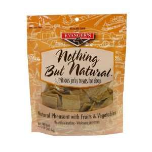 Evangers Natural Jerky Treats   Natural Pheasant with Fruits 