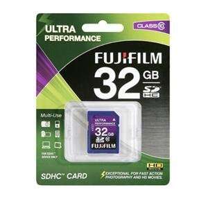  Fuji Film USA, 32GB SDHC Memory Card (Catalog Category 