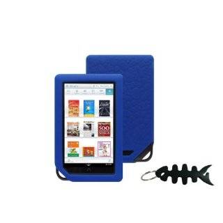 NOOK COLOR eBook Reader Tablet WiFi, Blue Soft Silicone Skin Case 