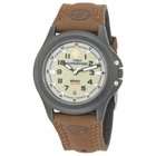 Timex Womens Expedition Brown Leather Strap Metal Field Watch