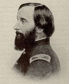 Thomas Wentworth Higginson in uniform; he was colonel of the First 