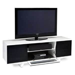  Modern White TV Stand by BDI   MOTIF Modern Living Furniture & Decor
