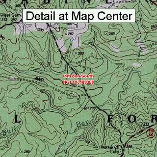  USGS Topographic Quadrangle Map   Patroon South, Texas 