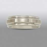 7mm Wedding Band in Stainless Steel 