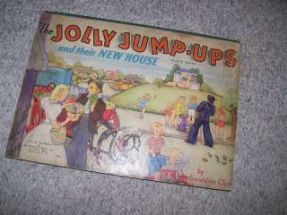 Book Jolly Jump Ups and their New House 1939 circa  