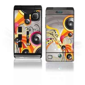  Design Skins for Sony Ericsson W380i   Play it loud Design 