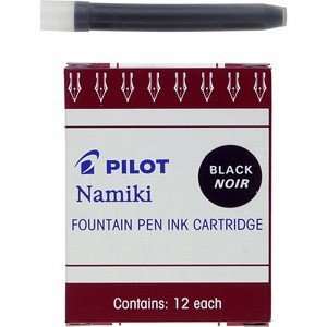  Namiki/Pilot Ink Cartridge 12 Pack Black