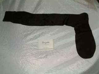 Top Quality 100% Black SILK Sheer Mens Dress Socks OTC  