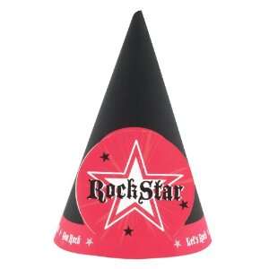  Rock Star Cone Hats 