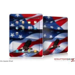  iPad Skin   Ole Glory Bald Eagle   fits Apple iPad by 