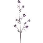 Allstate 31 Princess Garden Mauve Purple & Cool White Jeweled Floral 