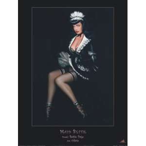  Olivia Bettie Page Maid Bettie Sexy Poster Olivia6 