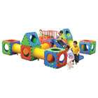   Resources Grand Cube Play Fifty Eight Piece Play Center With Slide