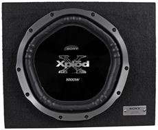 Sony Xplod XS GTX121LS 12” 1000W 4 Ohm Shallow Mount Subwoofer + Sub 