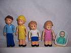 LITTLE TIKES DOLL HOUSE FAMILY PEOPLE FIGURES DAD MOM BOY GIRL BABY 
