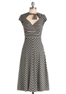   on Stripes Dress  Mod Retro Vintage Printed Dresses  ModCloth