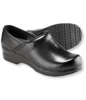 Womens Beans Comfort Clogs, Closed Back Leather Casual  Free 