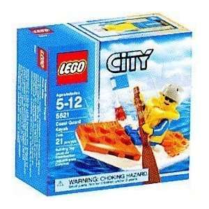  Lego City Set Mini Figure Coast Guard Kayak Toys & Games