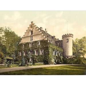  Vintage Travel Poster   Rosenau Castle Thuringia Germany 