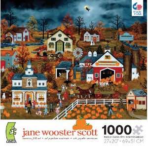 Jane Wooster Scott Halloween Adventures 1000 Piece Jigsaw Puzzle 