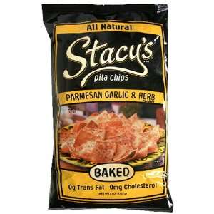 Stacys Parmesan Garlic Herb, 6 Ounce (Pack of 12)  