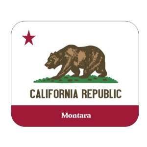  US State Flag   Montara, California (CA) Mouse Pad 
