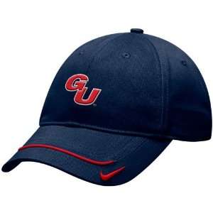  Nike Gonzaga Bulldogs Navy Blue Turnstyle Hat