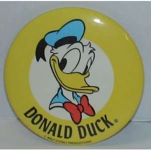  3 Disney Vintage Donald Duck Promotional Button 