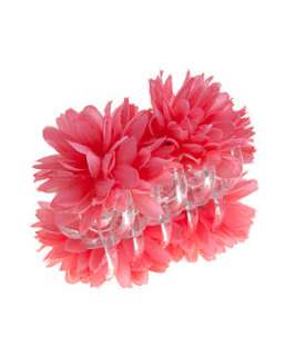 Coral (Orange) Pink Floral Bulldog Clip  240065483  New Look